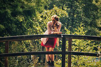 Waldbaden sein im hier und jetzt