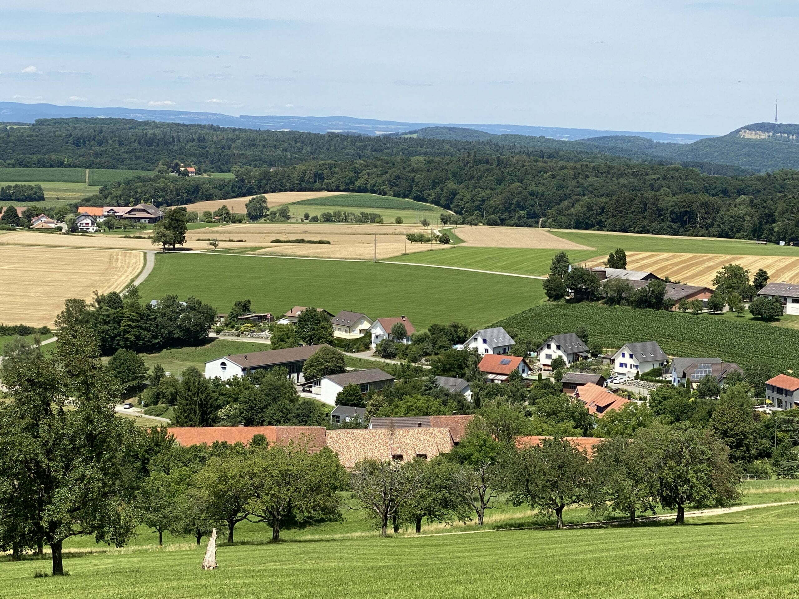 Blick auf Linn und Gallenkirch