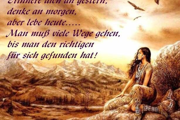 Indianer Weisheiten