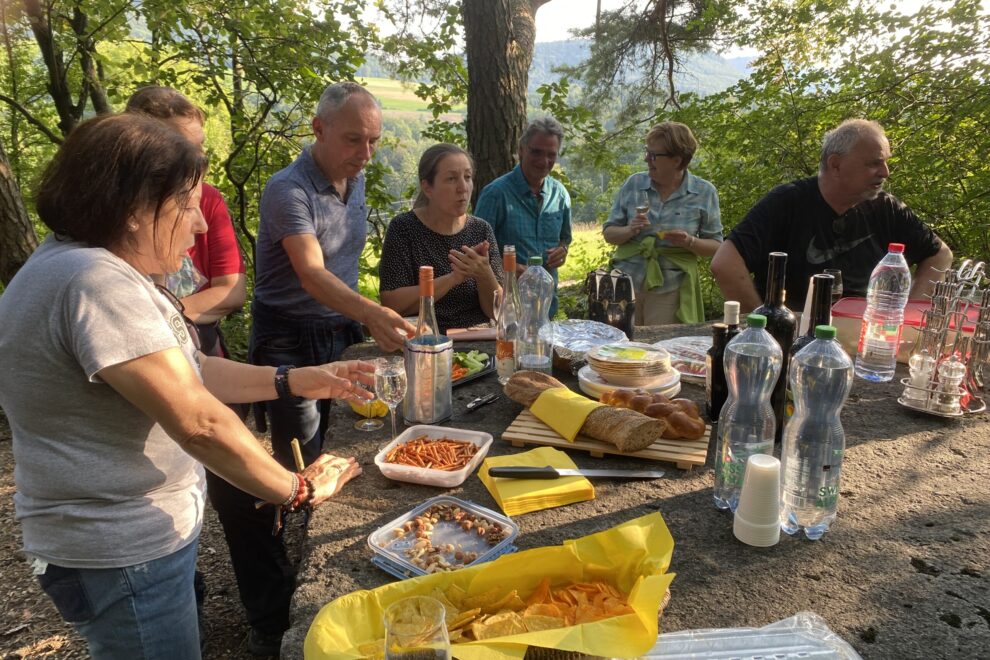 Feuerstelle im Gallenkircherwald