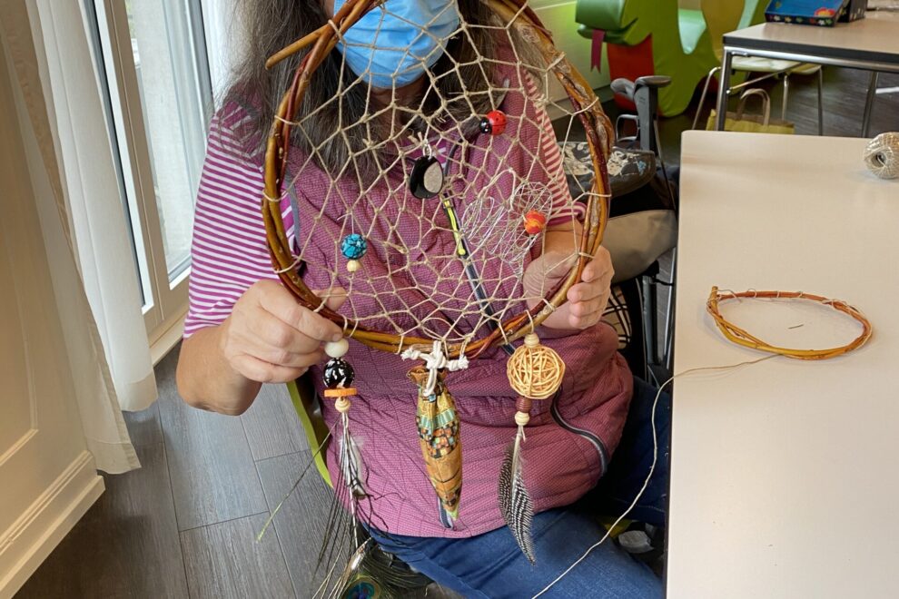 kreativ bei der Arbeit