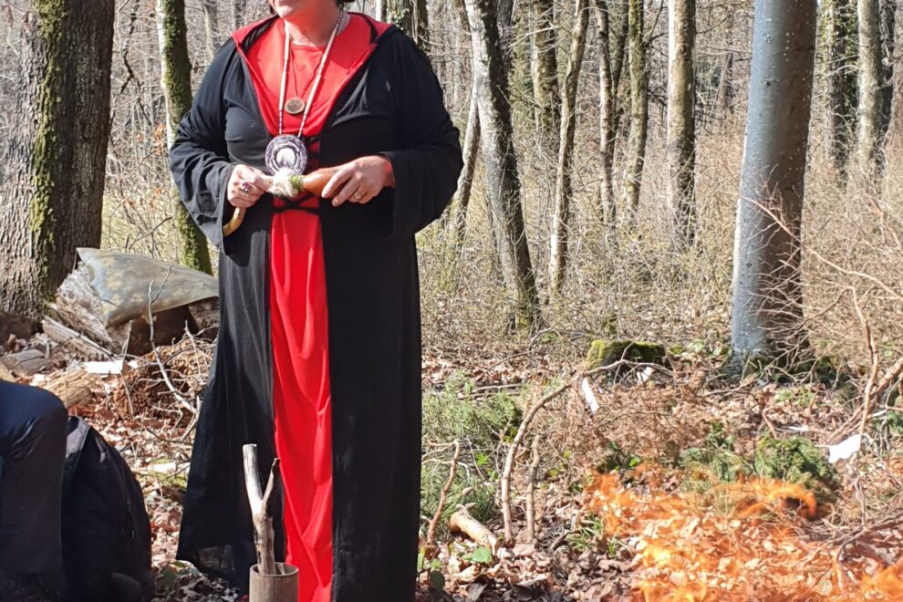 Ostara-Ritual an Tag und Nacht Gleiche Soulness