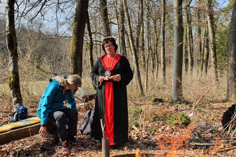 Ostara-Ritual an Tag und Nacht Gleiche Soulness