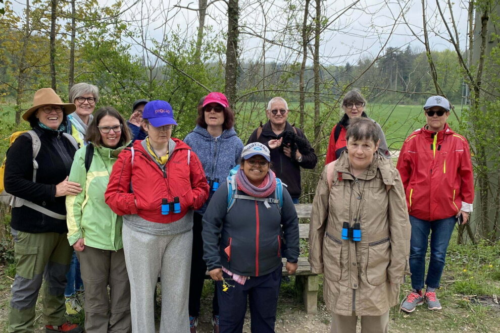 Gruppenfoto insieme Wanderung