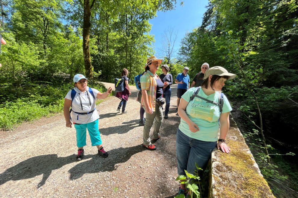 Beim Wasserfall Bözberg