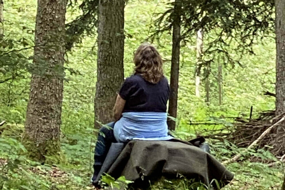 Waldbaden mit Susanne