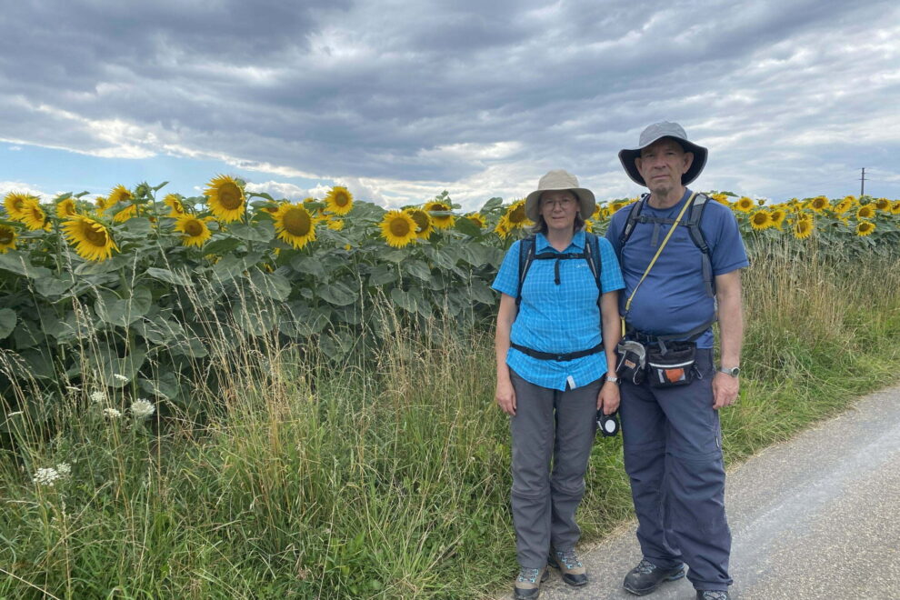 Adrian und Begleitung