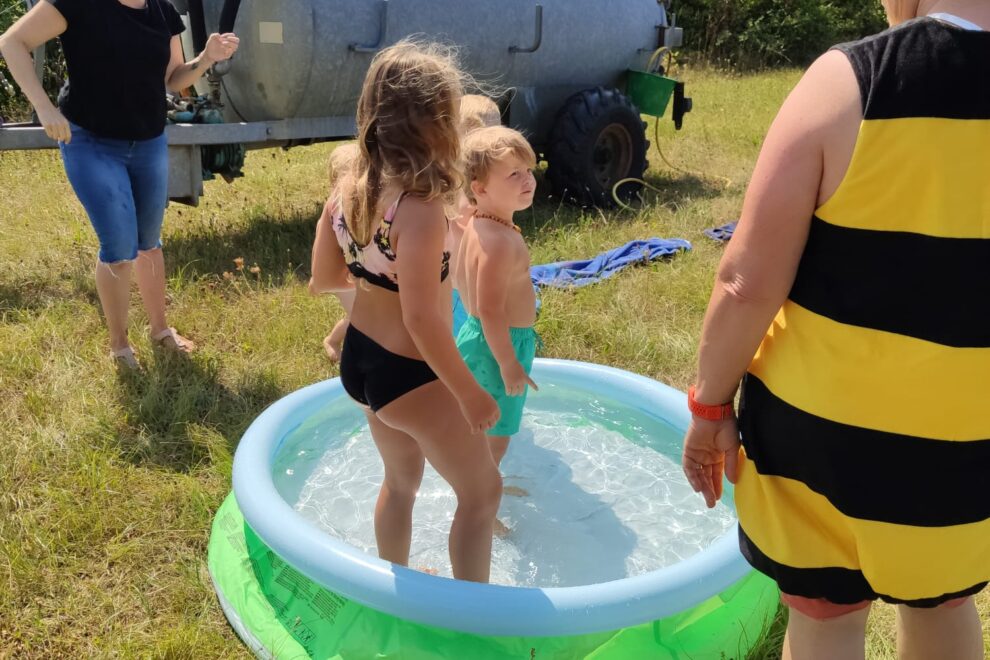 Element WAsser mit Biene Gogo