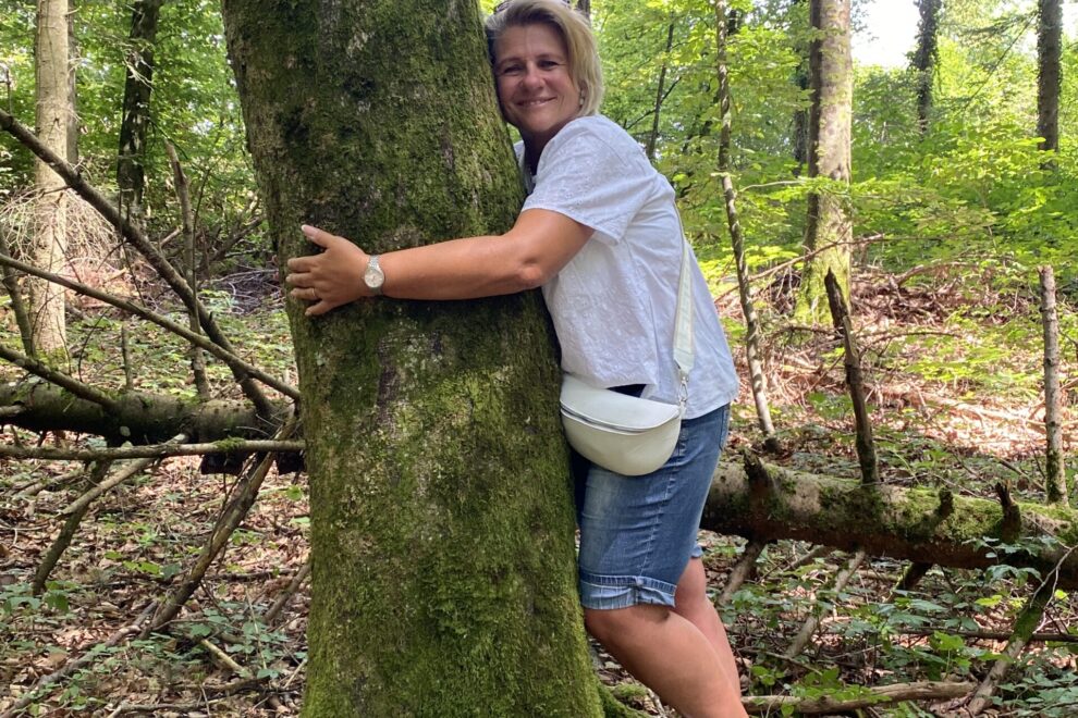 Waldbaden entspannen Achtsamkeit