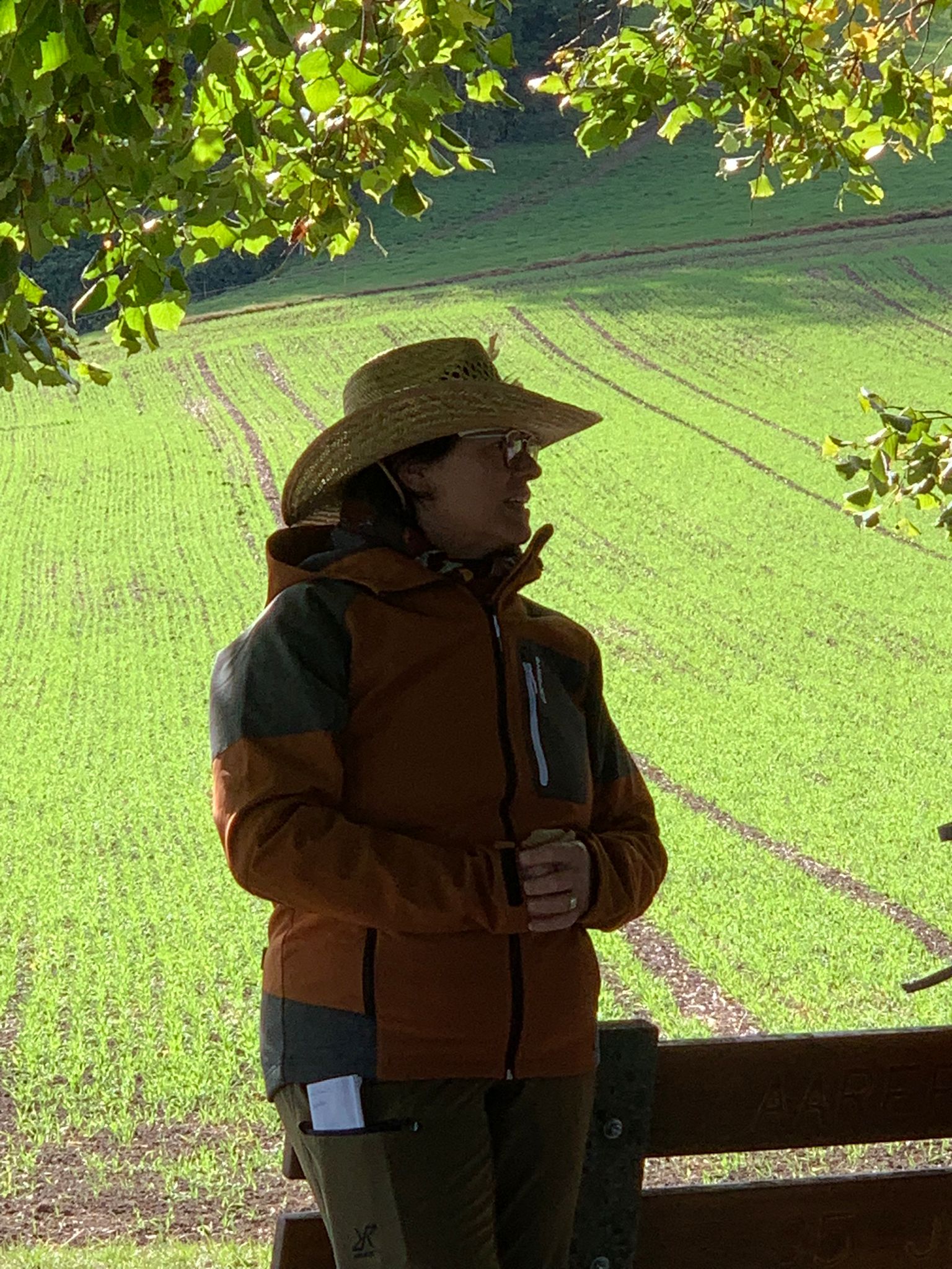 Agi bei der Kraftort Wanderung Agi bei der Kraftort Wanderung