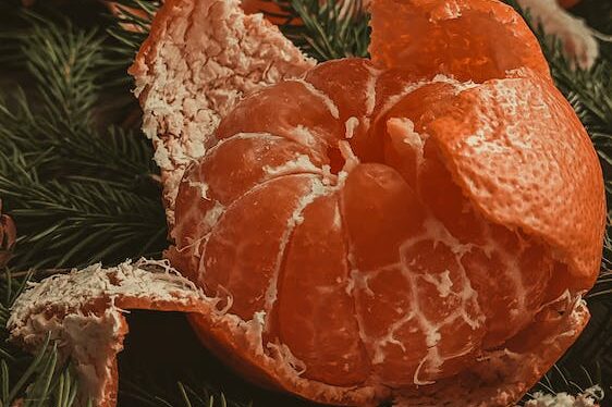 mandarine für die Achtsamkeitsübung