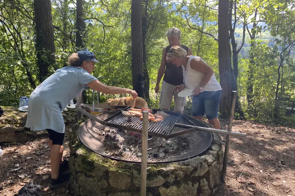grillieren bei privater Erlebniswanderung auf dem Bözberg