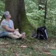 Entspannen und meditieren beim Waldbaden