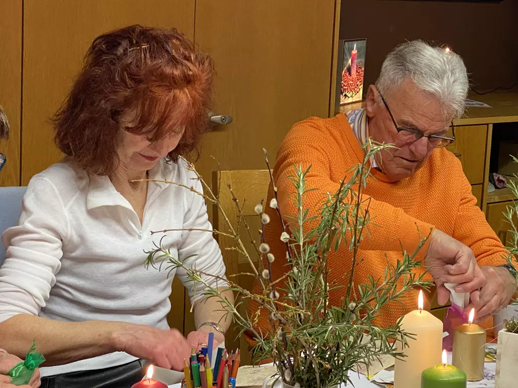 Party Gäste Andrea im Stübli