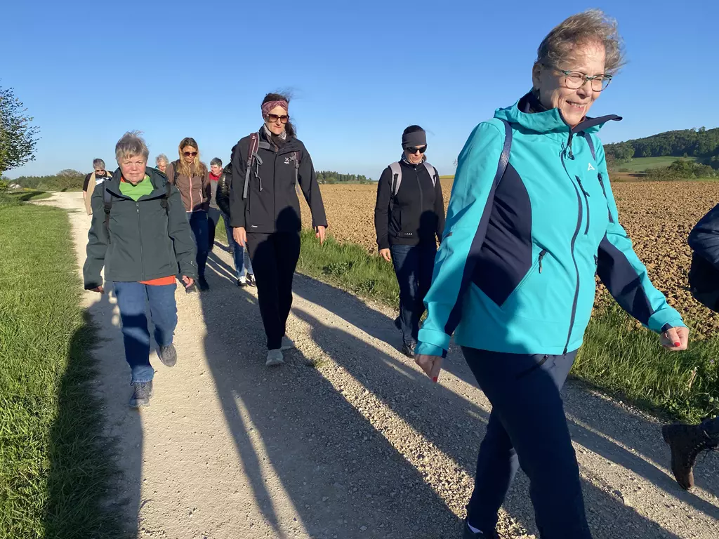 Wanderung zur Feuerstelle