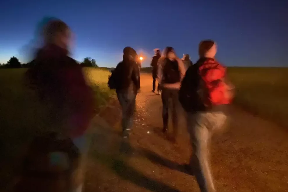 Wanderung durch die Vollmondnacht
